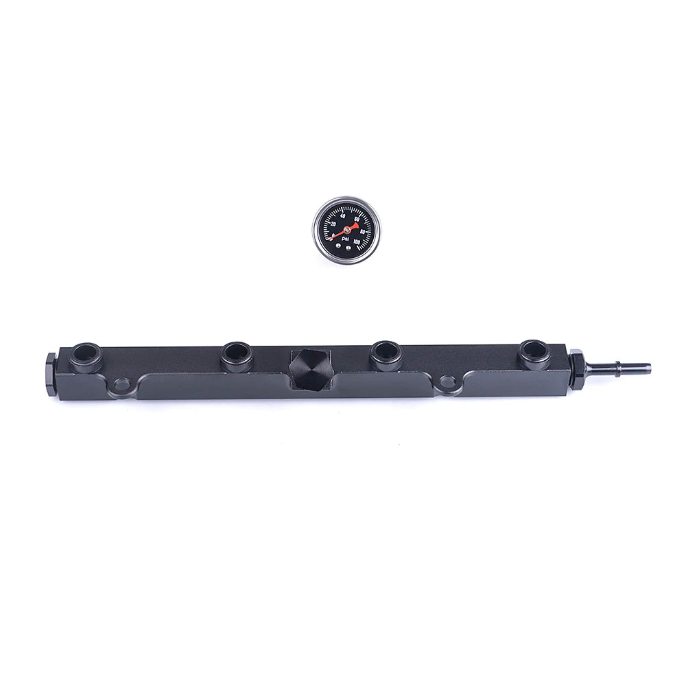 Aluminium K SERIES Heavy FUEL RAIL kit High Flow Injection fuel rail FOR H0NDA K20 K24 RSX CIV1C SI,INTEGRA EP3 with gauge Tuck's Performance