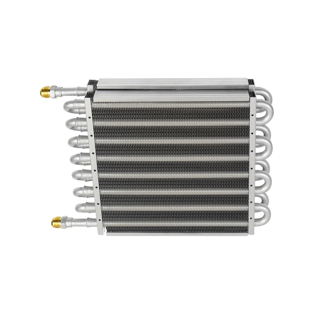2 Row 4 Row 6 Row 8 Row 10Row 16Row Universal Remote Transmission Oil Cooler Auto-Manual Radiator Converter Aluminum Kit Tuck's Performance