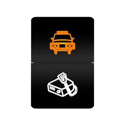 Car Push Switch Dual ON OFF Button Led Bar Roof Lights Fog Spot Driving Lights Button For Toyota 4Runner Hilux RAV4 Prado Camry Tuck's Performance