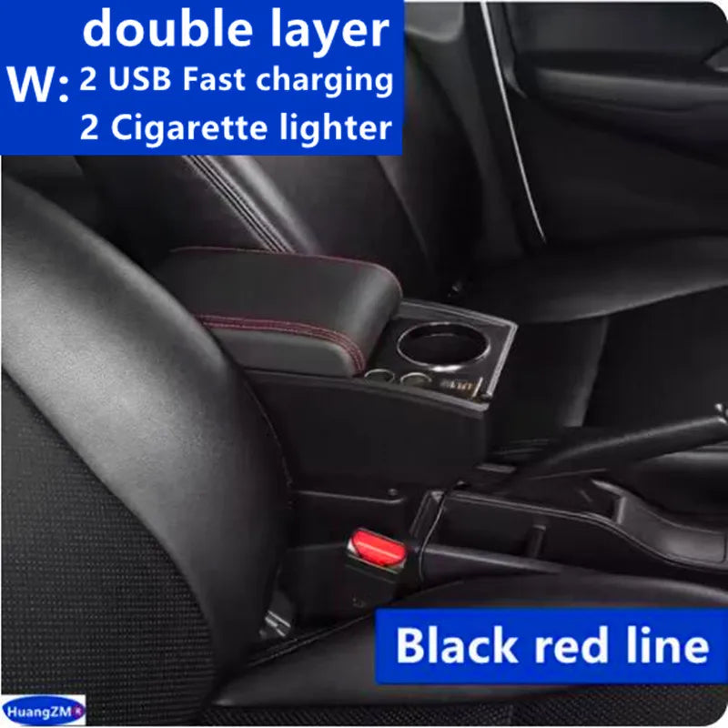 For Suzuki Jimny Armrest Box For Suzuki Jimny JB74 Car Armrest 2019-2026 Storage Box Cup Holder Retrofit Interior Car Accessory Tuck's Performance