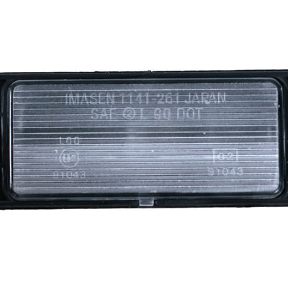 Pajero plate light lens