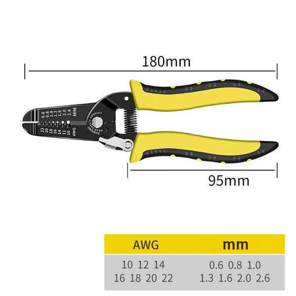 7in Wire Stripper, Cutter & Crimping Tool - product image 6
