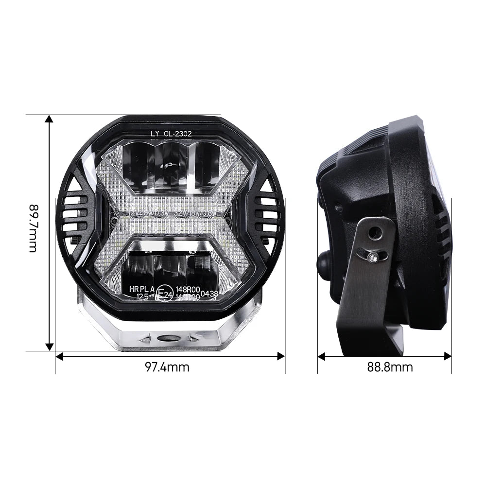 4 Inch LED Work Light with DRL product image 6