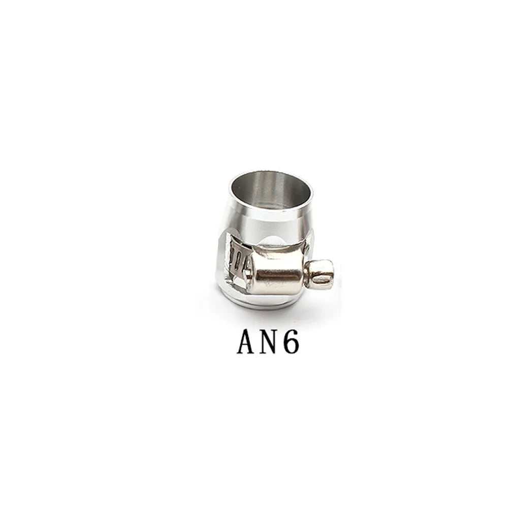 Fuel Line Hose Finisher AN4/AN6/AN8/AN10/AN12 Clamp Finisher Aluminum Car Modification Accessories Tuck's Performance