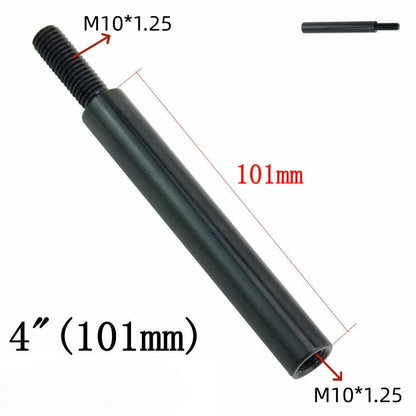 3‘’ 3.5‘’ 4‘’ 10'' Aluminum Shift Knob Extender Extension Lever Gear Manual Shifter Rod M10X1.5 M10X1.25 M12X1.25 Tuck's Performance