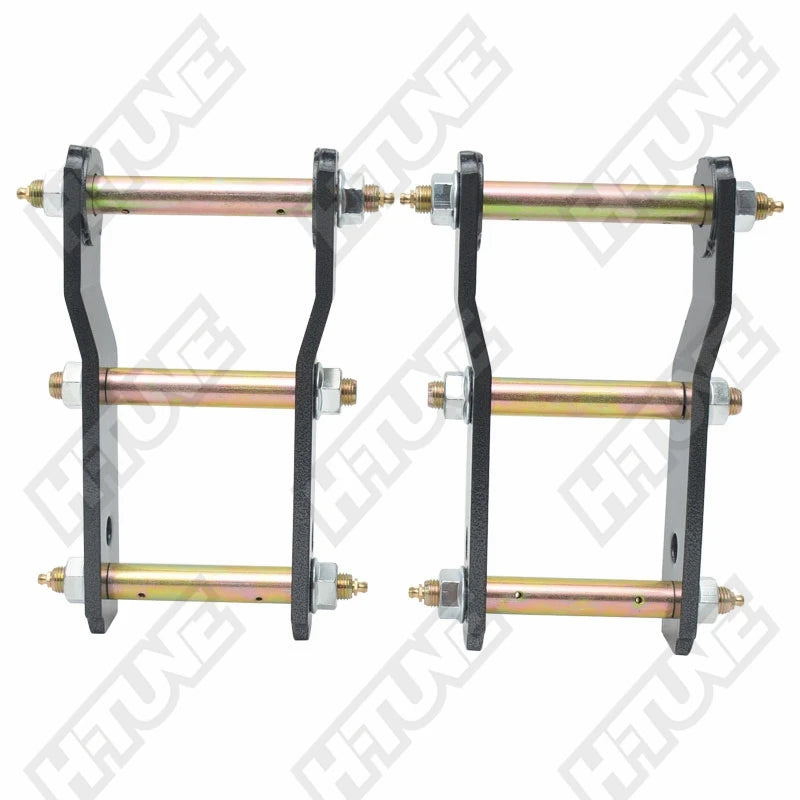 Shackle hardware and pins supplied