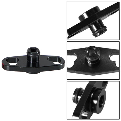 Car Fuel Rail Pressure Regulator Adapter Kit Set Fuel Rail Adapter Replacement Accessories For Toyota Nissan Aluminium Alloy Tuck's Performance
