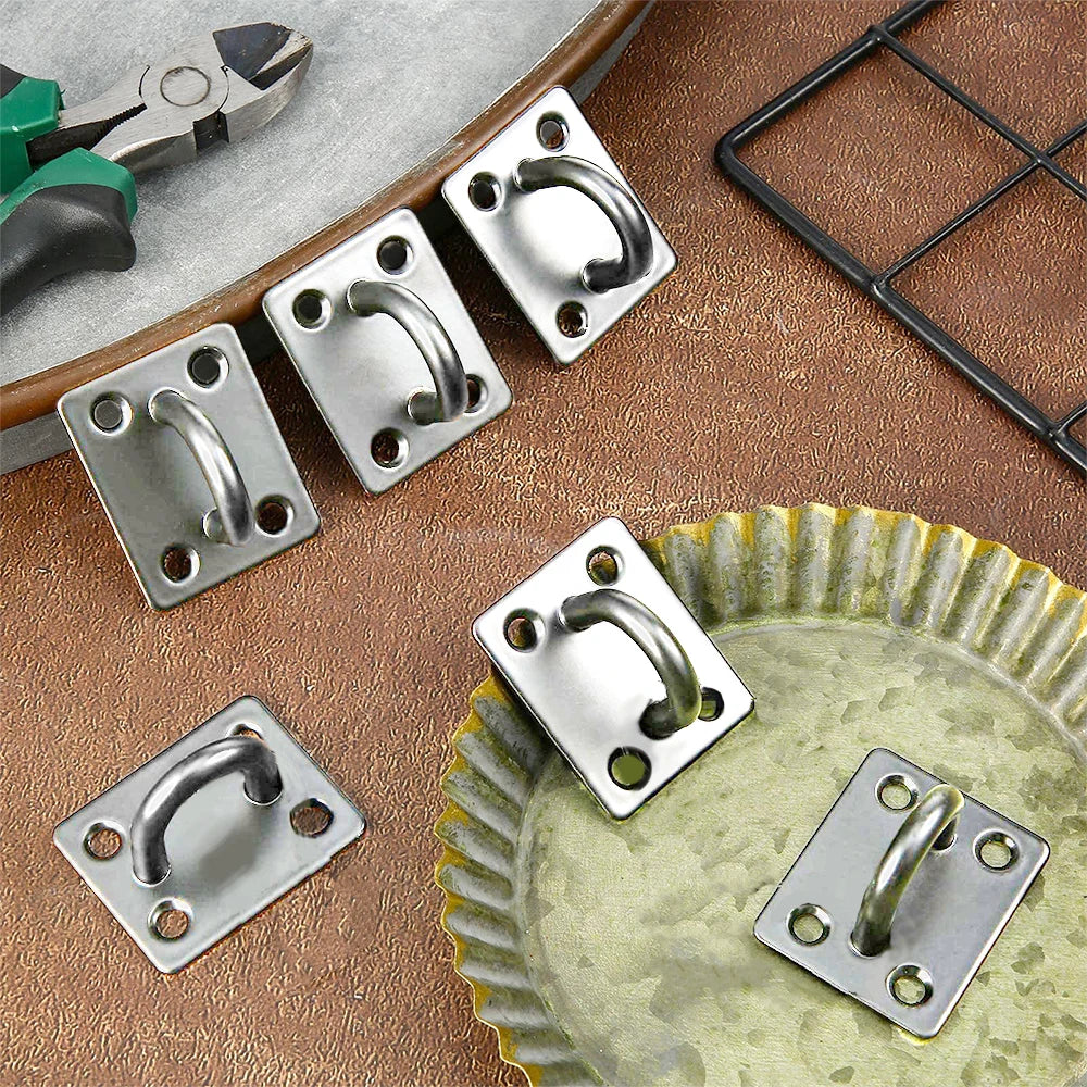 Square backing gasket and four-hole mounting pattern