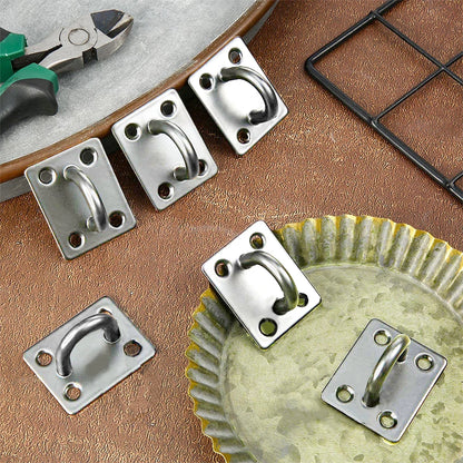 Square backing gasket and four-hole mounting pattern