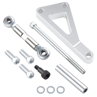 Small Block Chevy Alternator Bracket 551411 Style, Adjustable Kit for Long Water Pump 305 327 350 383 Tucks Performance