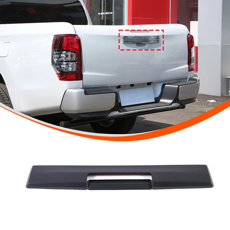For Mitsubishi L200 2019-2023 Triton rear tailgate handle sticker car rear quarter panel door handle decorative protective cover Tuck's Performance