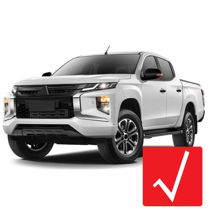 For Mitsubishi Triton L200 2019 2020 2021 2022 2023 Car Accessories Dynamic Turn Signal Lamps LED Side Mirror Sequential Lights Tuck's Performance