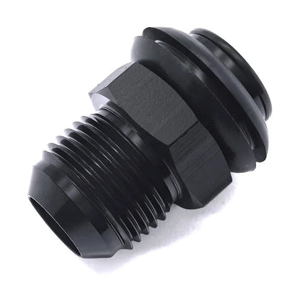 AN10 Male to 3/4" Hose Barb Valve Cover Port Adapter, Aluminum PCV Fitting with Rubber Grommet for GM LS Engine Swap Tuck's Performance