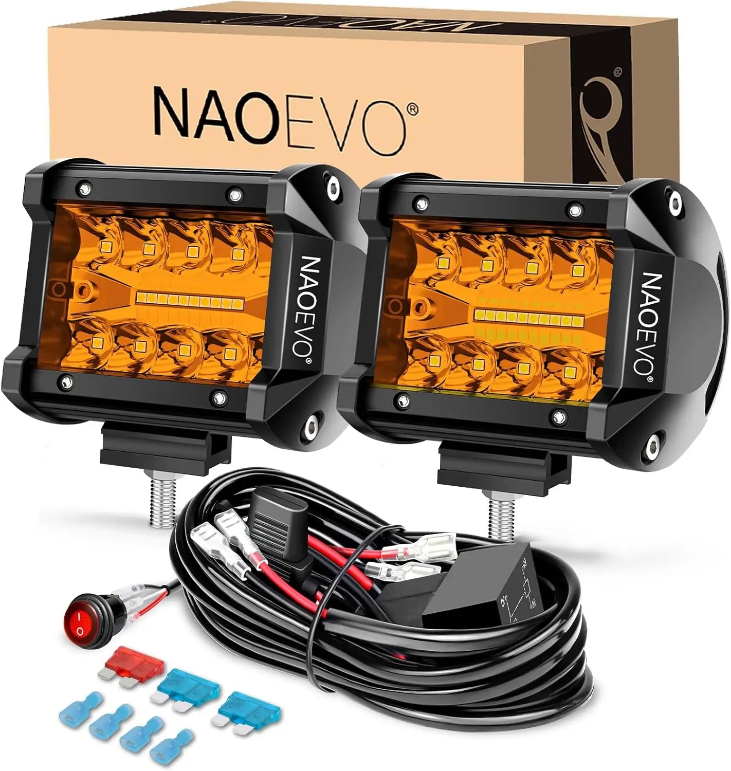 4 Inch 60W LED Pod Work Lights Pair product image 18
