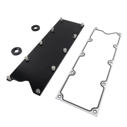 High-Quality Billet Aluminum Engine Blocks with Slim Valley Pan Cover Plate, Fit for LS Gen 3 LSX, LS1, LM7, LR4, LQ4, LS6, L59 Tuck's Performance