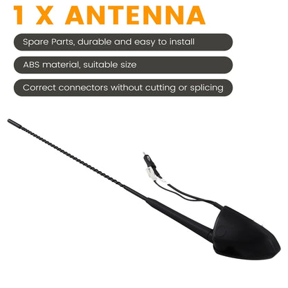 Replacement roof antenna length reference, D-MAX 2012-2019