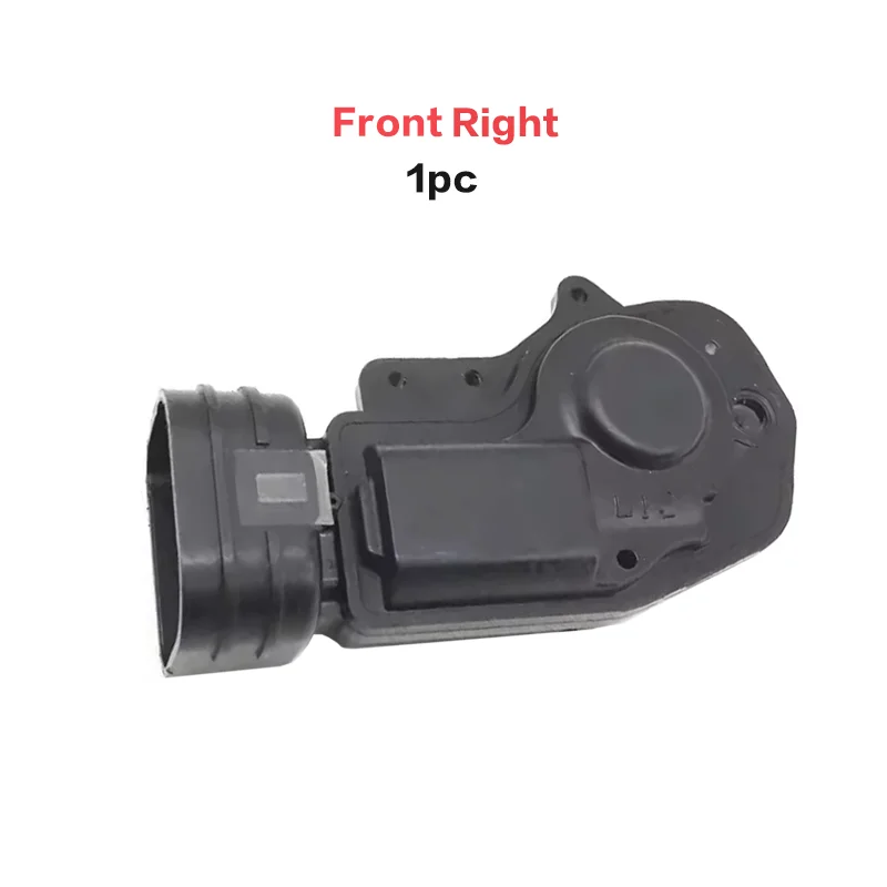 Door lock actuator linkage arms