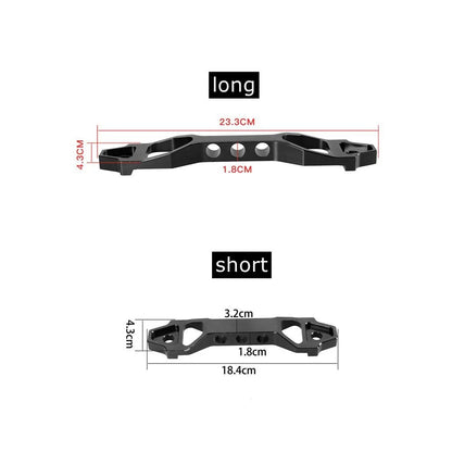 14CM/19CM Battery Hold Down Set, Car Racing Battery Tie Down Bracket Holder Lock Mount with J Bolts Tuck's Performance