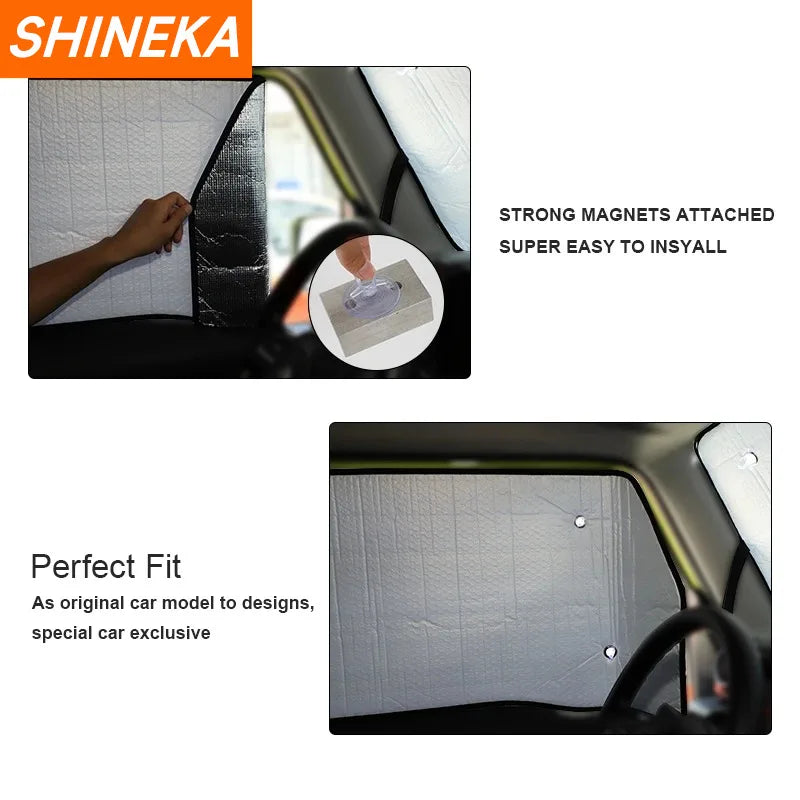 Jimny sunshade rear window