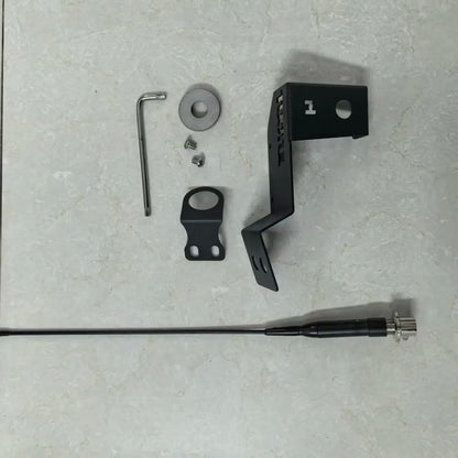 Rear Door Antenna Bracket for Mitsubishi Pajero Montero MK3 MK4 Shogun Anti-Theft Antenna Bracket Exterior Trim Tuck's Performance