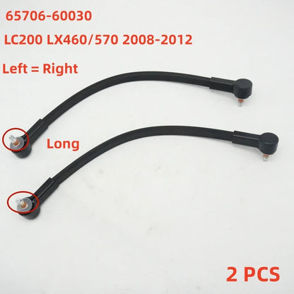 Short and long head tailgate strap comparison