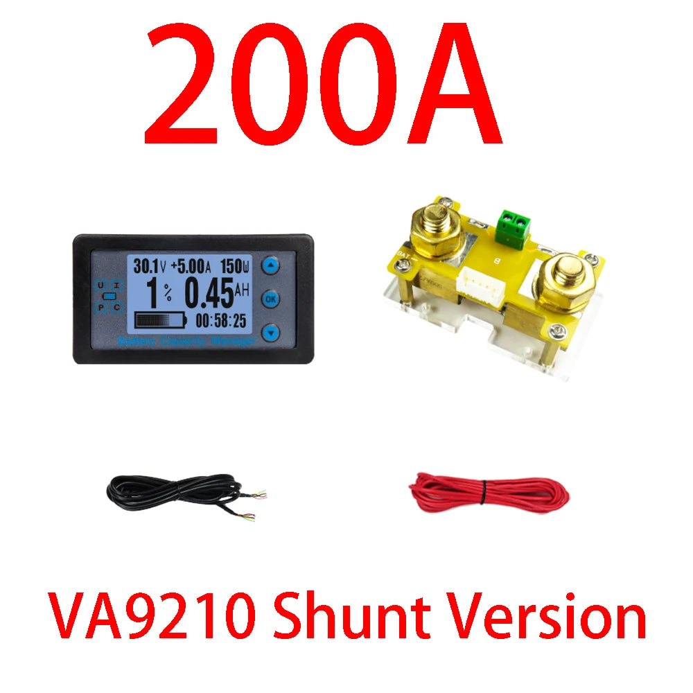 8V-120V Battery Coulomb Meter with 50A-500A Options image 16