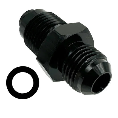 6AN Power Steering Fitting 16MM 1.5 and 18MM 1.5  Adapter Fitting With O-Ring For Hydro Boost Pump Rack Fuel Tank Turbocharger Tuck's Performance