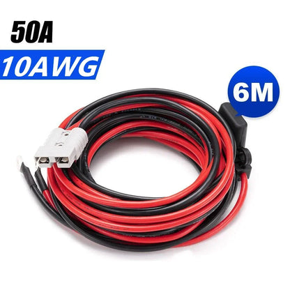 50A 12V Quick Connect Battery Cable Wiring Kit image 39