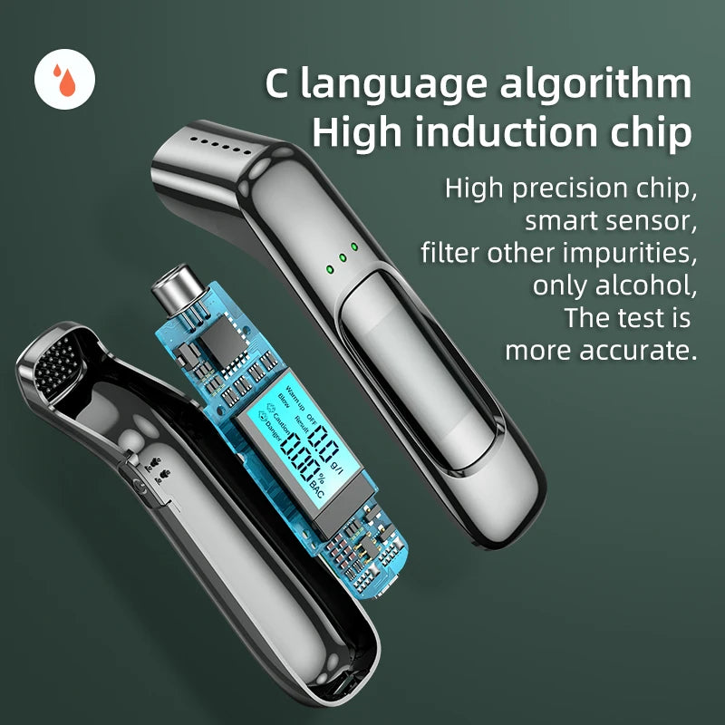 Portable Digital Breath Alcohol Tester with LCD Display - product image 3