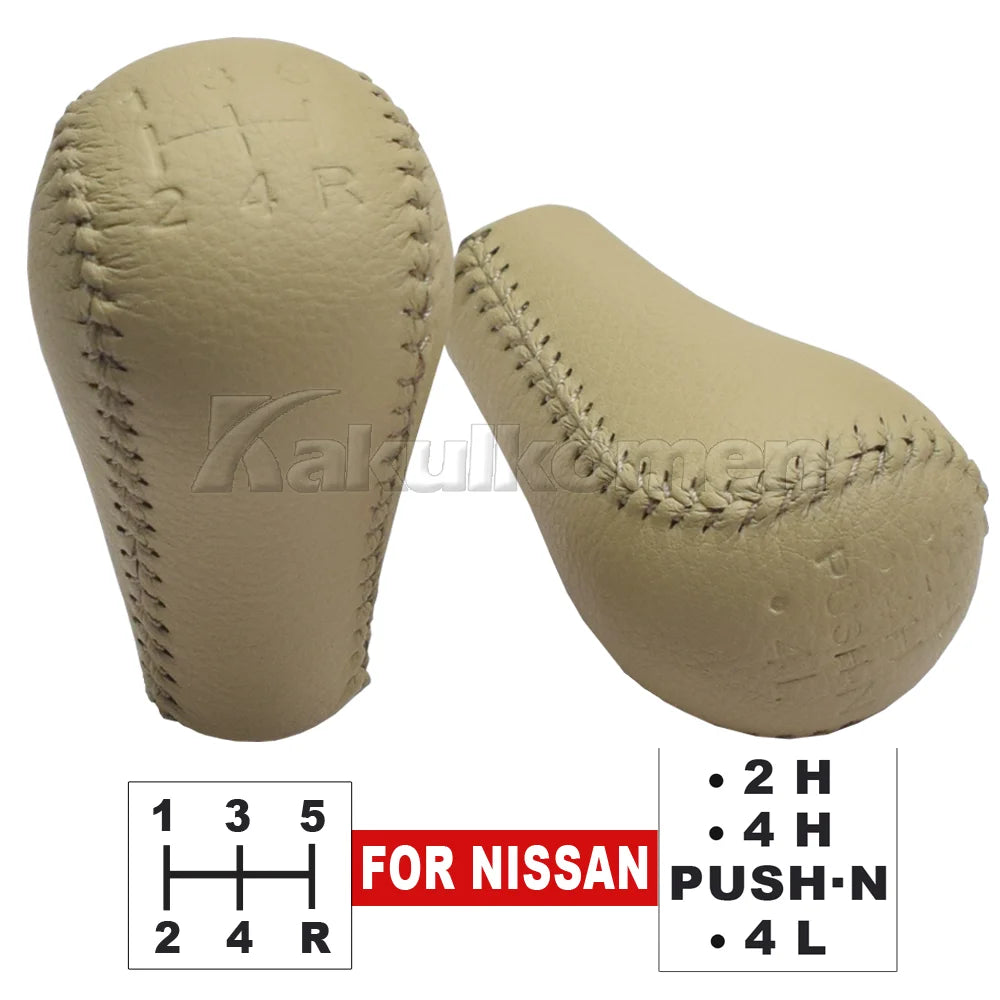 Manual 5/6 Speed Black Gear Shift Knob Handle Lever For NISSAN Navara D40 Frontier Double Cab 2005-2015/Pathfinder R51 2007-2019 Tuck's Performance