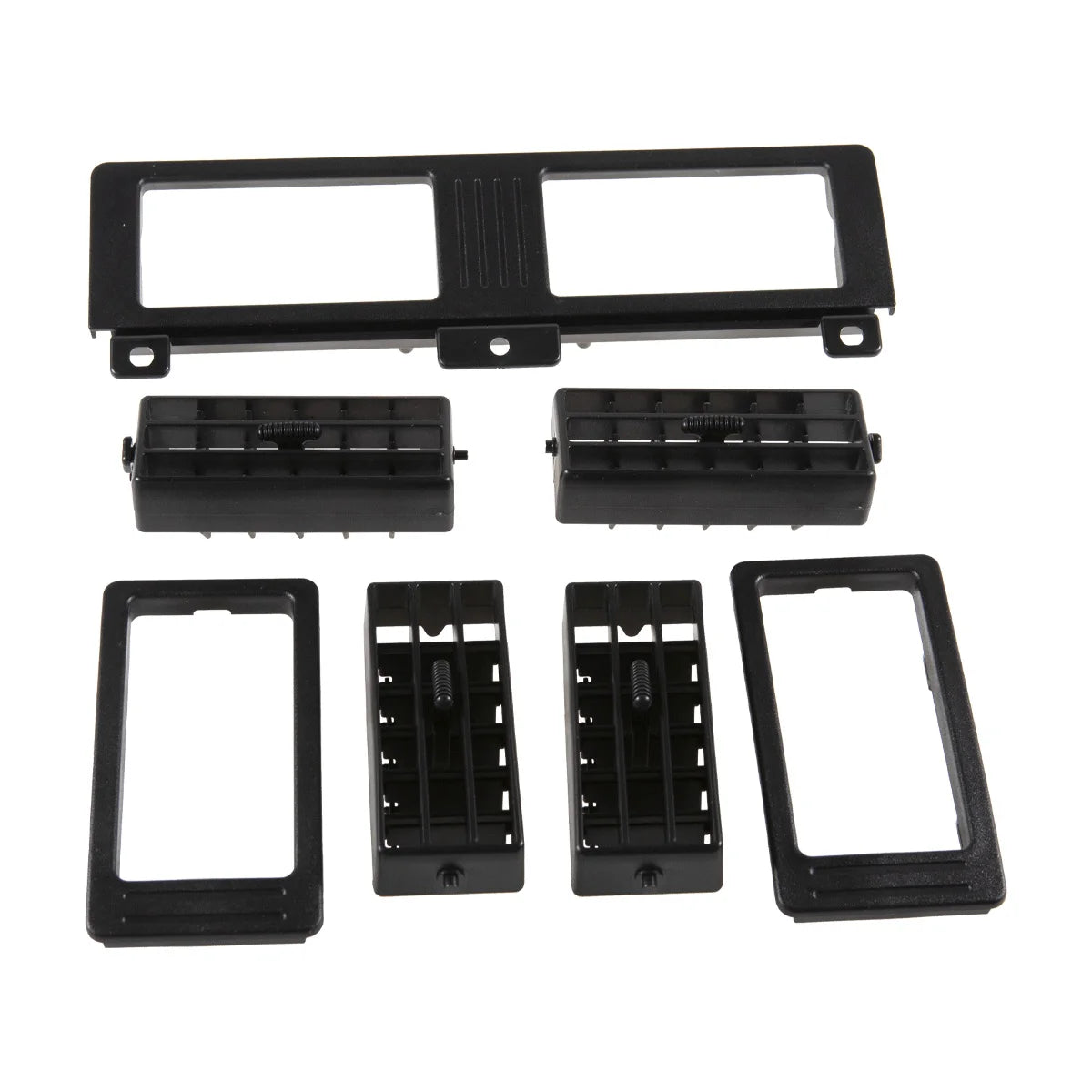 Vent grille clips and mounting, Navara D21
