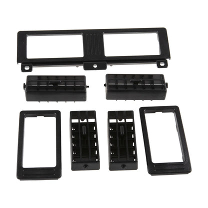 Vent grille clips and mounting, Navara D21