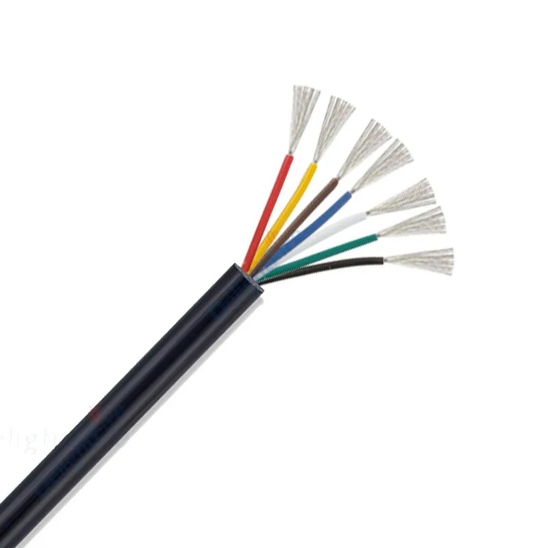 7 Core Flexible Sheathed Electrical Cable – 18AWG to 28AWG - product image 16