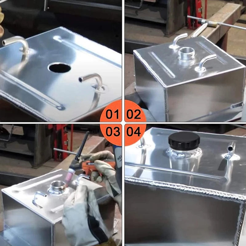 OD 1" ,1.5" ,2" Aluminum Weld Bung And Cap Fuel Surge Tank Cap Oil Water Tank & Radiator & Coolant Reservoir Caps Tuck's Performance