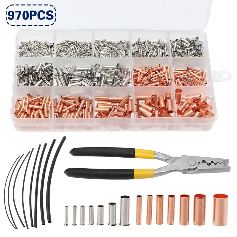 Copper Tube Terminal & Heat Shrink Ferrule Kit product view 3
