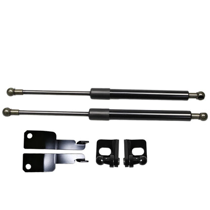Gas strut fitted holding D-Max bonnet open without a prop rod