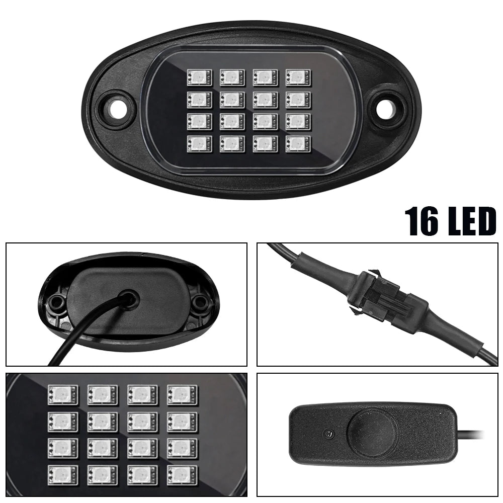 Bluetooth RGB LED Rock Light Kit product image 4