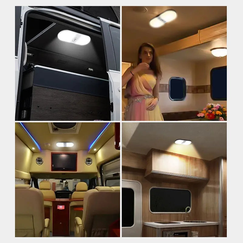 12V/24V LED dome light - fitted in vans and caravans