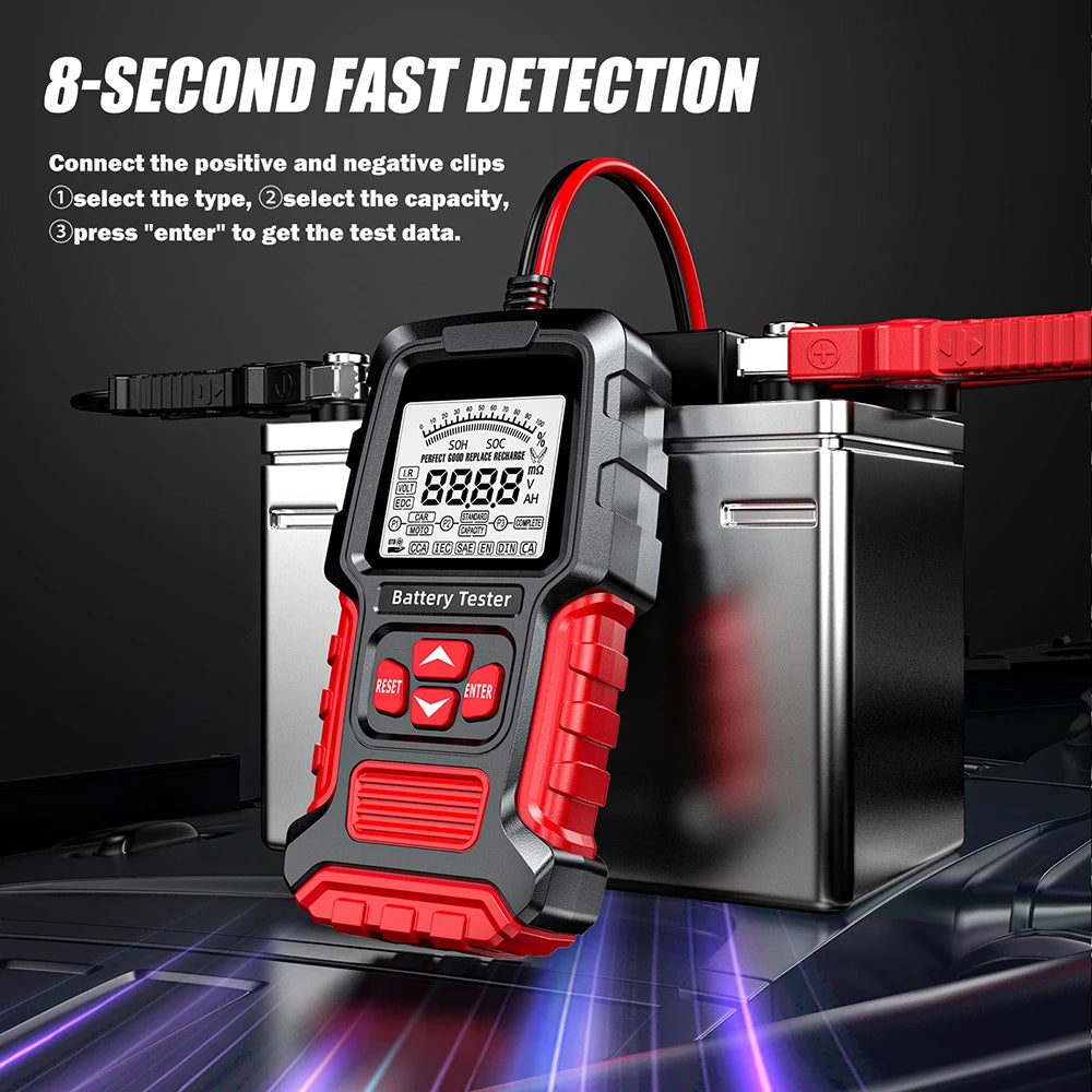 12V/24V LCD Battery Tester & Analyzer - product image 10