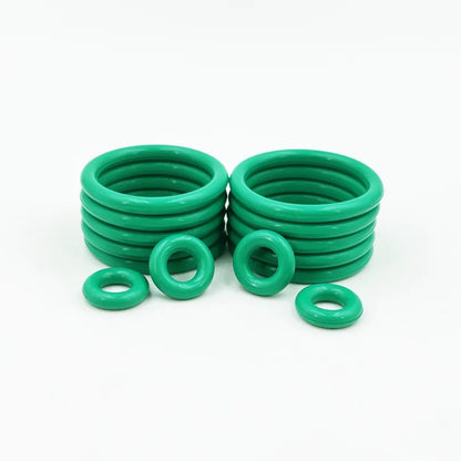 250s Green FKM O Ring Sealing Gasket Heat Resistance High Hardness Corrosion CS 1/1.5/2/2.4/3.1 Fluorine Rubber Seal O-rings Kit Tuck's Performance