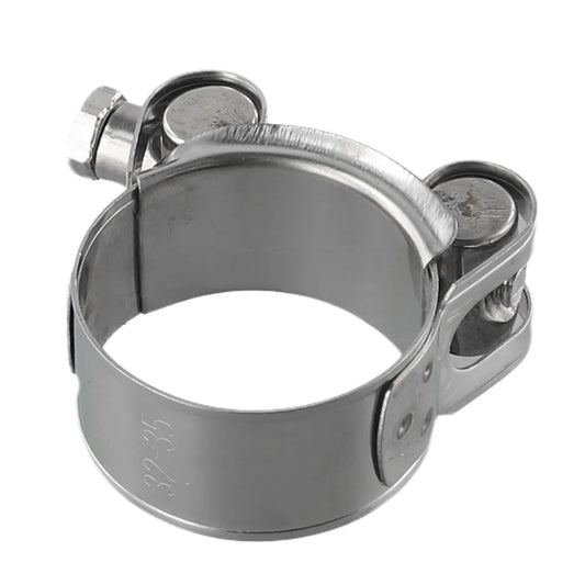 Stainless Steel Hose Clamp 17-43mm Heavy Duty T-Bolt Vent Type Hardware 17-19mm 20-22mm 23-25mm 26-28mm 29-31mm 32-35mm Tuck's Performance