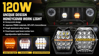 4 Inch LED Work Light with DRL product image 9