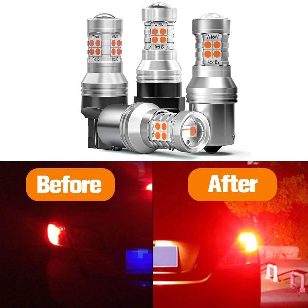 2pcs LED Brake Light Bulb Accessories For Mitsubishi L200 2015 2016 2017 Tuck's Performance