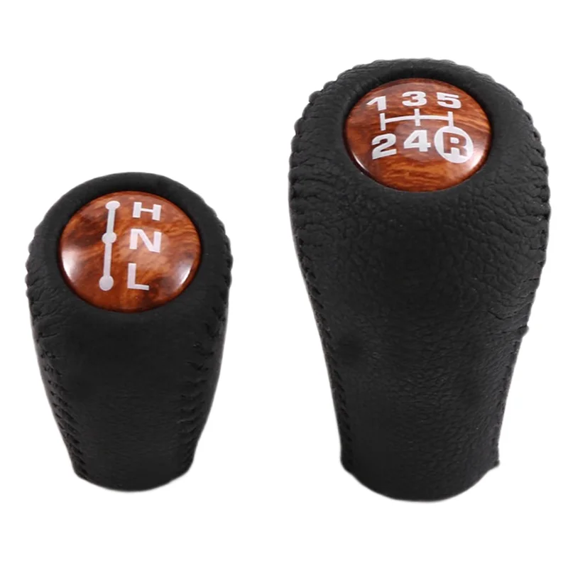 Gear shift knob showing grip pattern