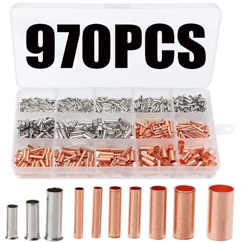 Copper Tube Terminal & Heat Shrink Ferrule Kit product view 25