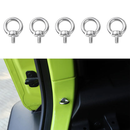 Jimny cargo anchor in use