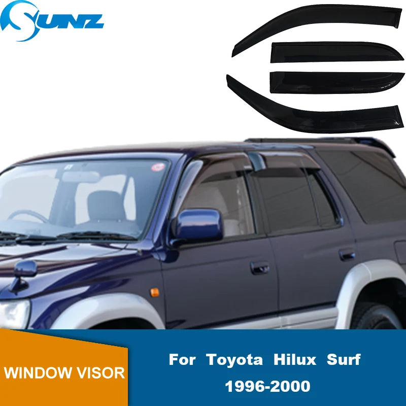Window Visor For Toyota Hilux Surf 1996 1997 1998 1999 2000 Car Window Deflector Visor Shade Weather Shield Sun Rain Guard Tuck's Performance