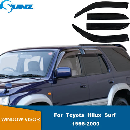 Window Visor For Toyota Hilux Surf 1996 1997 1998 1999 2000 Car Window Deflector Visor Shade Weather Shield Sun Rain Guard Tuck's Performance