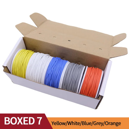 5 Colour Tinned Copper Silicone Wire Kit – 20AWG to 30AWG - product image 18