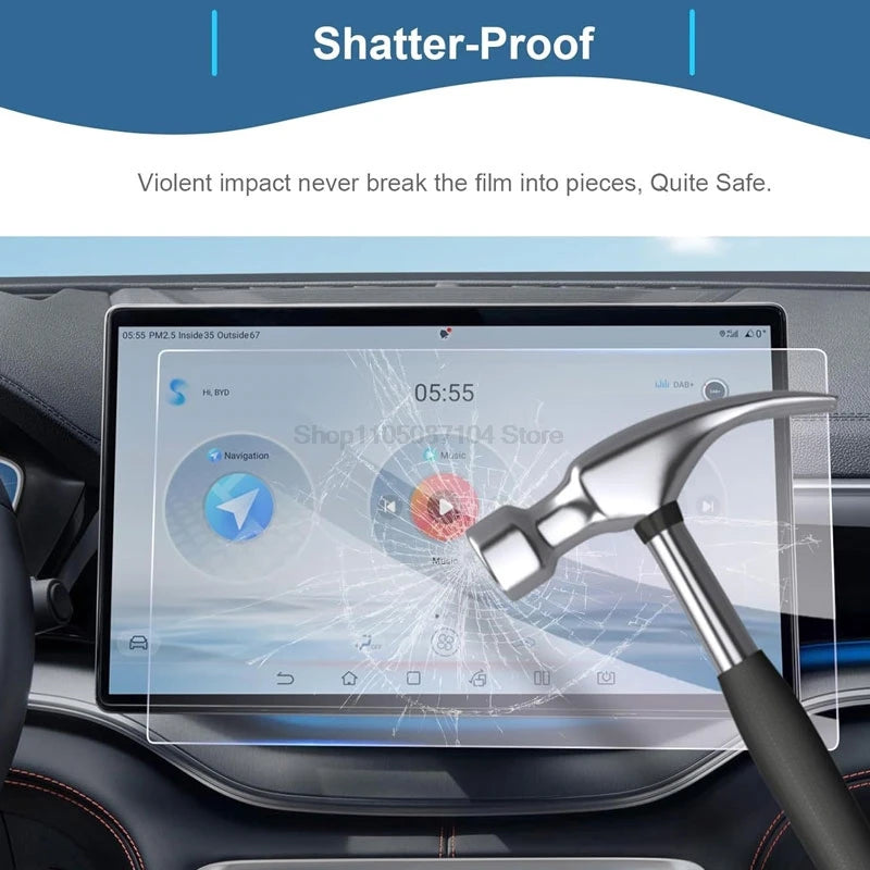 Shark 6 12.8 inch screen protector fitted